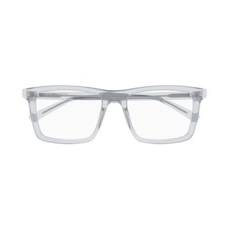 Saint Laurent Glasses, male, Gray, Size: 56 MM 906 006 Eyeglasses