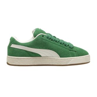 Puma Heren XL Su&egrave;de Trainers (Groen, Wit)