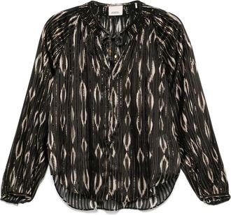 Isabel Marant Syra blouse - Zwart