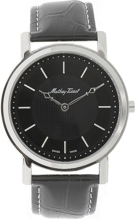 Mathey-Tissot Mens City Black dial Watch