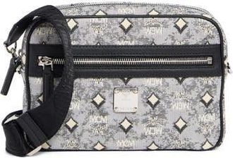 MCM Aren Messenger Bag in Grey at Nordstrom Rack