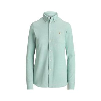 Polo Ralph Lauren Shirts, female, Green, Size: XL Blouses Shirts