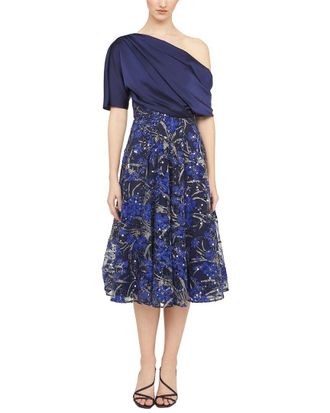 Theia Emory Tea Length Dress