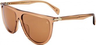 Rag & Bone Womens RNB1056-S-09Q-57 RNB1056 S 57 09Q Sunglasses - Brown - One Size