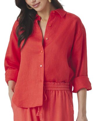 Splendid Stella Linen Top