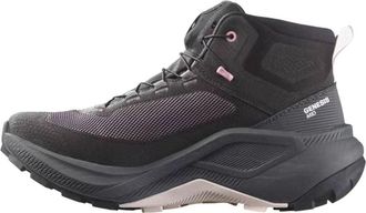 Salomon (WMNS) SALOMON Genesis Mid Gore Tex Black Dawn Pink Lilac Ash 454097