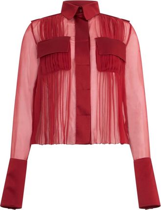 Alberta Ferretti Donna, Camicette, Rosso, S, new