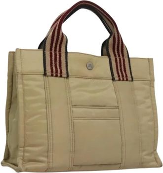 Burberry Pre-owned Nylon handbags - Dames - Vintage Shopper - Beige - ONE Size - Nylon - Vintage