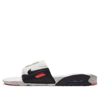 Nike Air Max 90 Slide White Turf Orange Speckled BQ4635-102