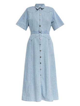 Gestuz Abito midi Sauda - Blu