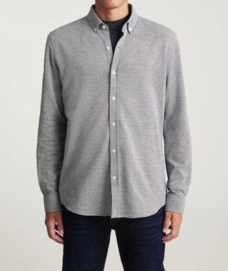 Mavi Long Sleeve Button Down Shirt - Plus In Total Eclipse