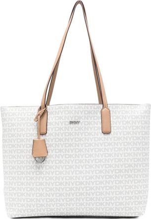 DKNY Multicolour Saige Monogram Tote Bag