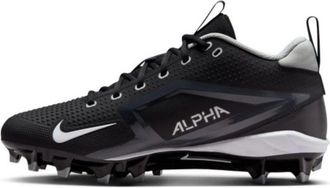 Nike Alpha Menace 4 FN0027-001 Mens Varsity Black White Football Cleats NIN908
