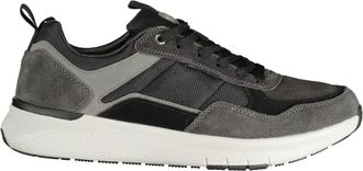 Lumberjack Neil Sneaker - Heren - Sneakers - Grijs - 40 EU - Leer - Schoenen