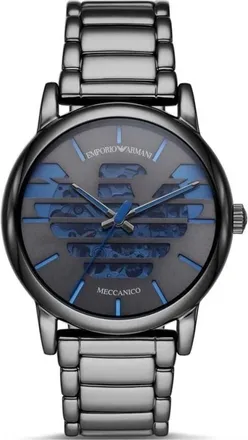 Emporio Armani Accessoires, Heren, Grijs, ONE Size, Ar 60029 Horloge