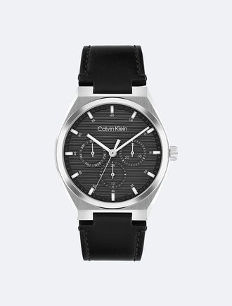 Calvin Klein Mens Multifunction Link Bracelet Watch - Metallic - OS