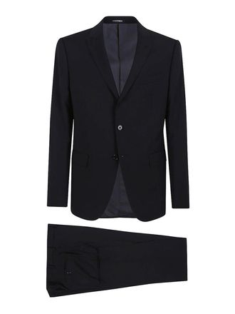 Emporio Armani Wool Single-Breasted Suit