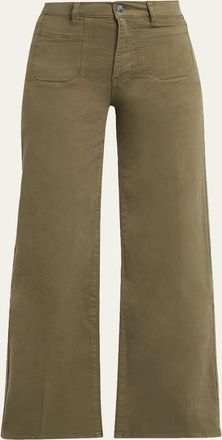 Frame Denim Le Slim Palazzo Pants