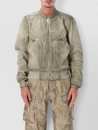 Rick Owens cotton regular-fit bomber jacket