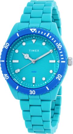 Timex Legacy Quartz Green Dial Ladies Watch TW2Y04700