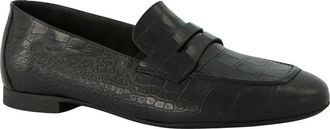 Paul Green Evony Penny Loafer in Black Croco at Nordstrom, Size 11.5