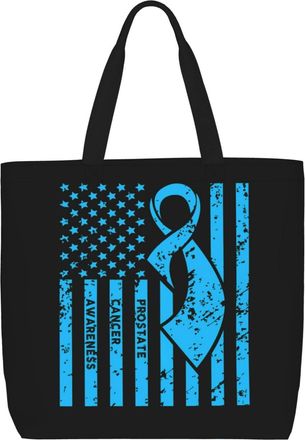 Generic Women Handbag Prostate Cancer Awareness Handbag Fashion Girls Beach Travel Bags, For Holiday, Christmas, Wedding, Swim, Gym