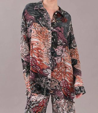 Chufy Elena Shirt In Paine Black