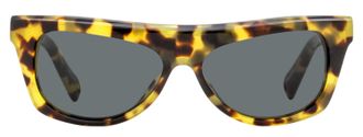 Jacquemus JAC58S Tortoiseshell Acetate Sunglasses - Yellow