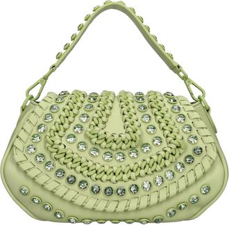La Carrie Andromeda Handtas - Dames - Handtassen - Groen - ONE Size - Leer - Tassen
