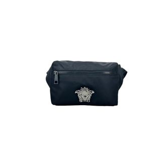 Versace Marsupio La Medusa in nylon - - Bags - Donna - Grigio - ONE SIZE
