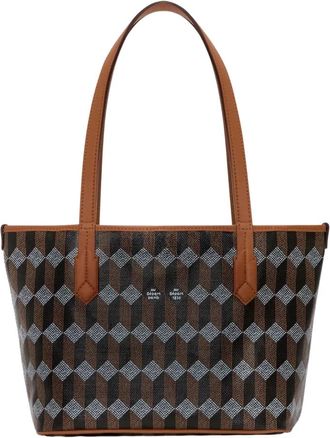 Au D&eacute;part Tote No 28 - Dames - Shoppers - Bruin - ONE Size - Tassen