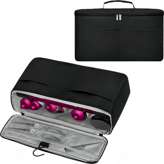 OEM Bolsa De Almacenamiento Para Accesorios De Rizador Y Estilizador Dyson Airwrap, Estuche Port&aacute;til, Bolsa De Viaje, Color Negro