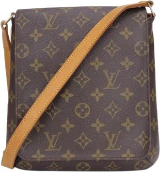 Louis Vuitton Pre-owned Cross Body Bags, female, Brown, Size: ONE SIZE Pre-owned Musette Salsa Monogram Shoulder Bag