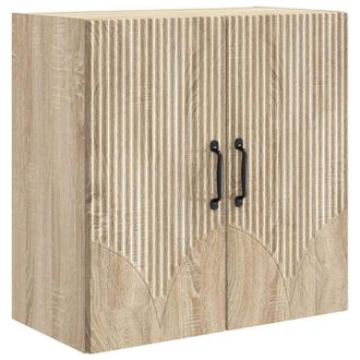 vidaXL Armario De Pared Roble Sonoma 59 X 31 X 60 Cm Vidaxl