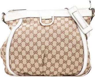 Gucci Pre-owned Shoulder Bags, female, Brown, Size: ONE SIZE Pre-owned Leather gucci-bags