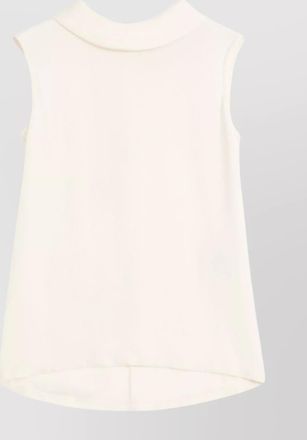 Valentino Garavani sleeveless crew neck top with back seam detail