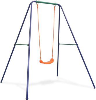 vidaXL Columpio Individual Naranja Vidaxl