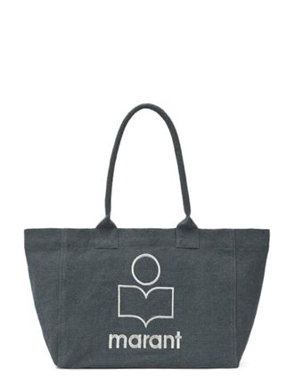 Isabel Marant Yenky Zipped-Gz Cotton Tote Bag