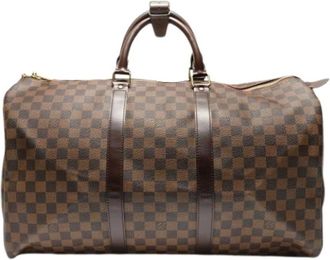 Louis Vuitton Pre-owned Weekend Bags, female, Brown, Size: ONE SIZE Pre-owned Boston bag