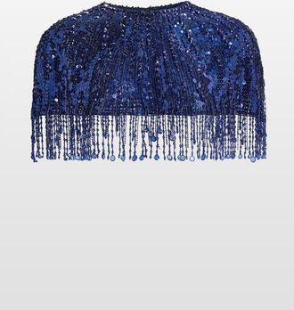 Jenny Packham Dazzle Dream Top in Midnight Kiss at Nordstrom, Size Medium Uk