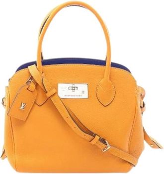Louis Vuitton Pre-owned Mira PM Lederen Handtas - Dames - Vintage Handtas - Oranje - ONE Size - Leer - Vintage
