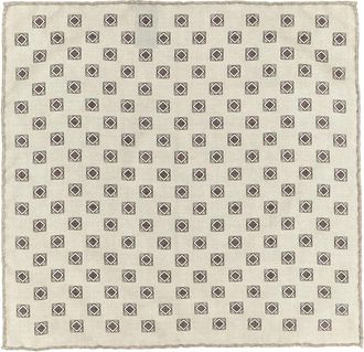 Brunello Cucinelli Zijden zakdoek - Heren - Zijden sjaals - Veelkleurig - ONE Size - Accessoires