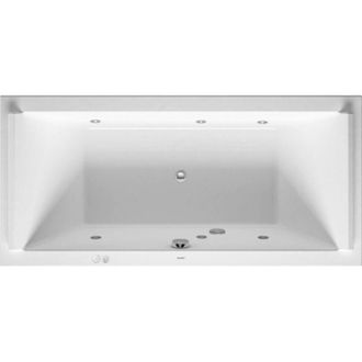 Duravit Ba&ntilde;era Starck Rectangular Hidromasaje 241 L 190x90 Blanco, 2 Limas Jet-syst