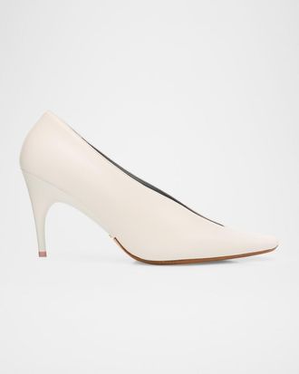 Balenciaga 90mm Duchesse Nappa Leather Pumps