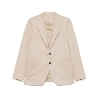 Tagliatore Heren, Jassen, Beige, Maat: 3XL Kasjmier