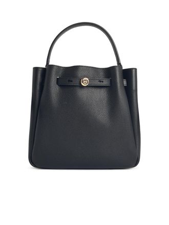 Tory Burch Borsa a secchiello piccola Romy Tory Burch in lear nero