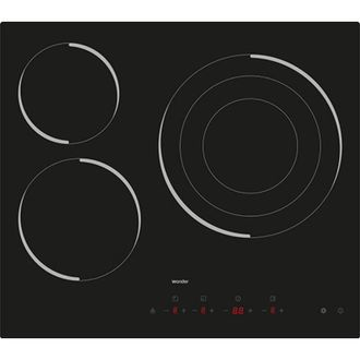 Wonder Placa Vitrocer&aacute;mica 59cm 3 Zonas Fuego 23cm Wonder Wv3602 Trip