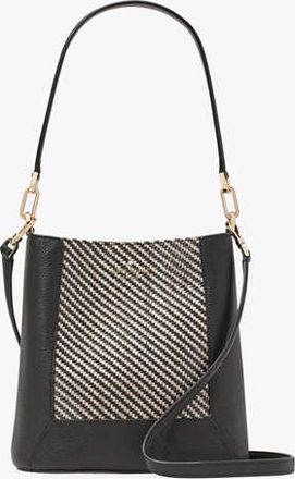 Kate Spade New York Lena Straw Bucket Bag