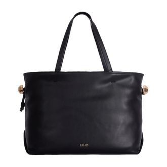 Liu Jo Tote Bags, female, Black, Size: ONE SIZE Shoulder Bags