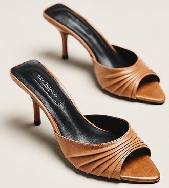 Tony Bianco Hype Peep-Toe Mules